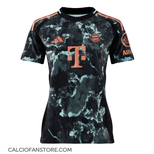 Maglia Calcio Bayern Munich Seconda Divisa Donna 2024-25 Manica Corta